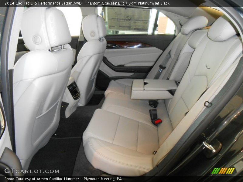 Rear Seat of 2014 CTS Performance Sedan AWD