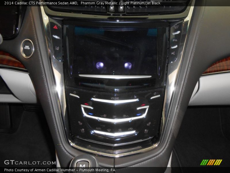 Phantom Gray Metallic / Light Platinum/Jet Black 2014 Cadillac CTS Performance Sedan AWD