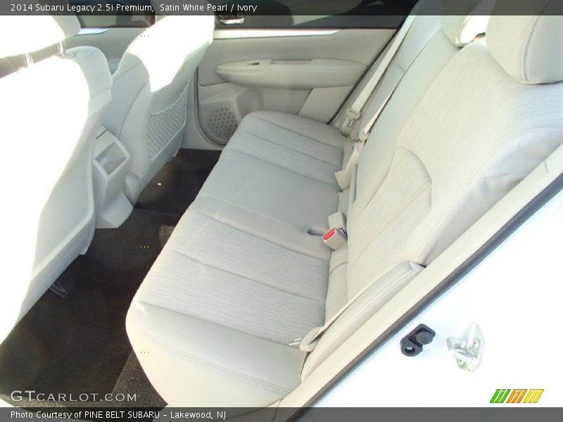 Satin White Pearl / Ivory 2014 Subaru Legacy 2.5i Premium
