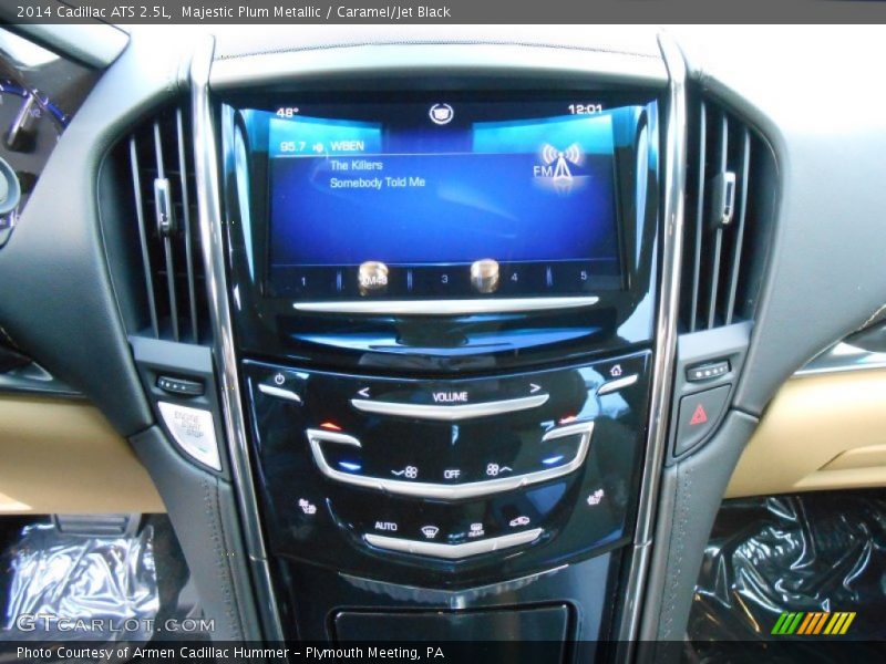 Majestic Plum Metallic / Caramel/Jet Black 2014 Cadillac ATS 2.5L