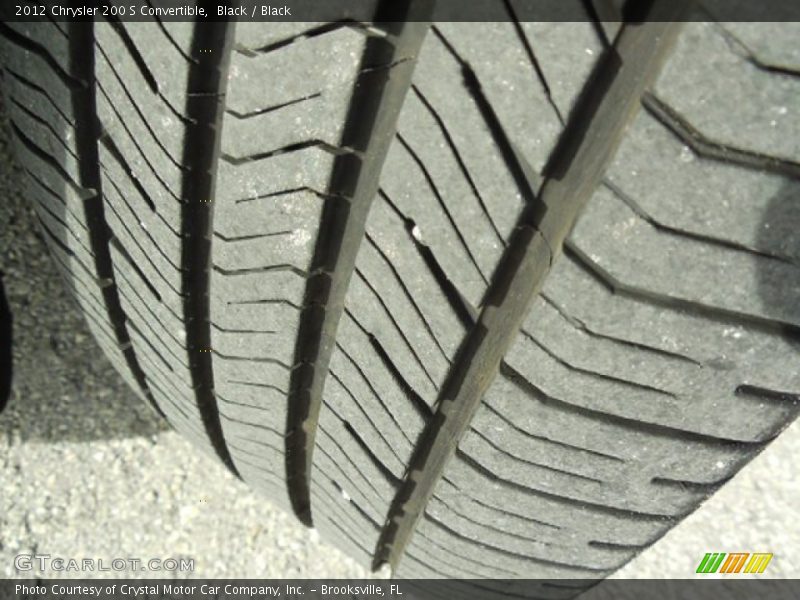 Black / Black 2012 Chrysler 200 S Convertible