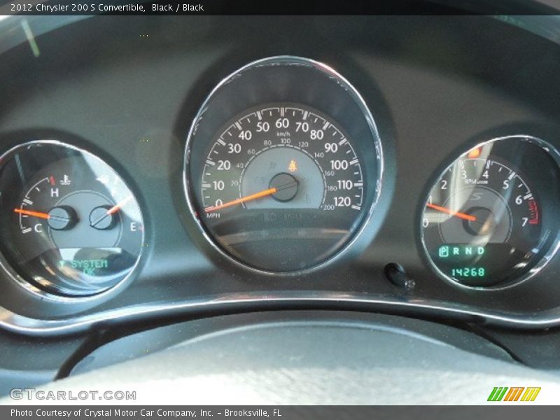  2012 200 S Convertible S Convertible Gauges