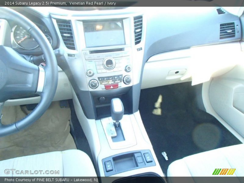 Venetian Red Pearl / Ivory 2014 Subaru Legacy 2.5i Premium