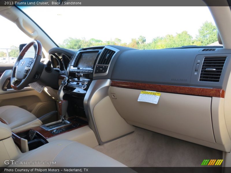 Black / Sandstone 2013 Toyota Land Cruiser