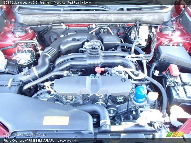 Venetian Red Pearl / Ivory 2014 Subaru Legacy 2.5i Premium