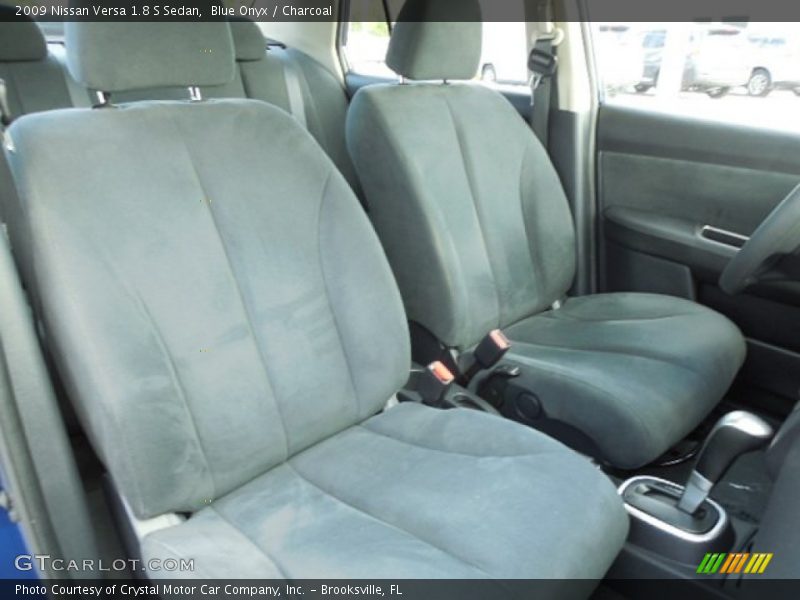 Blue Onyx / Charcoal 2009 Nissan Versa 1.8 S Sedan
