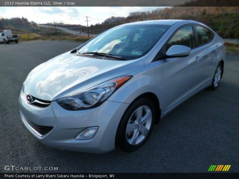 Silver / Gray 2013 Hyundai Elantra GLS