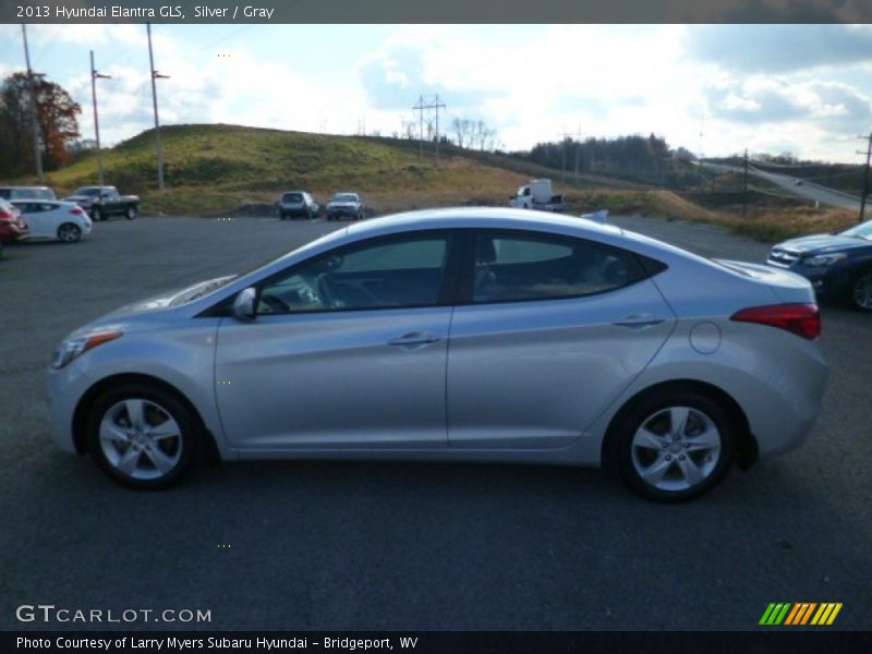 Silver / Gray 2013 Hyundai Elantra GLS