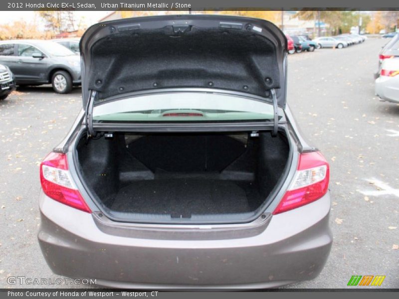 Urban Titanium Metallic / Stone 2012 Honda Civic EX-L Sedan
