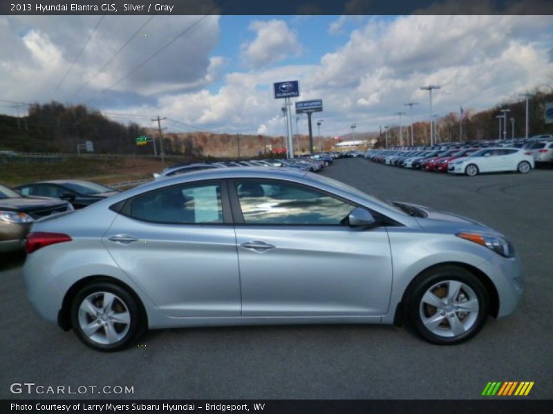 Silver / Gray 2013 Hyundai Elantra GLS