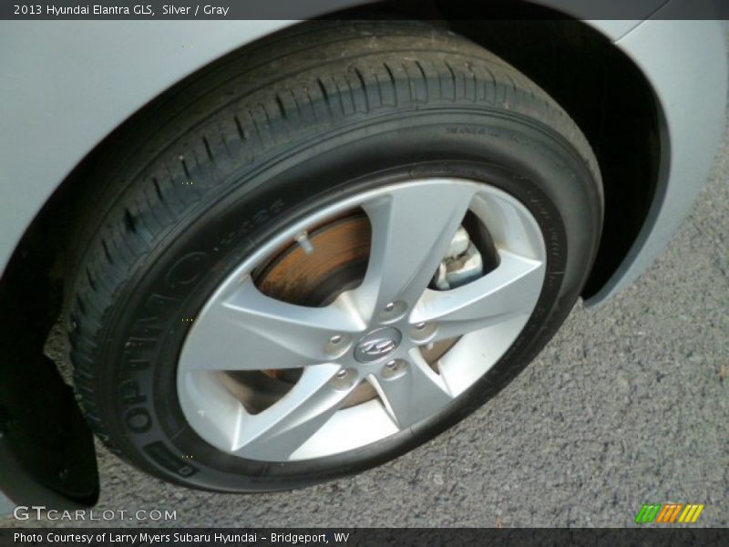 Silver / Gray 2013 Hyundai Elantra GLS