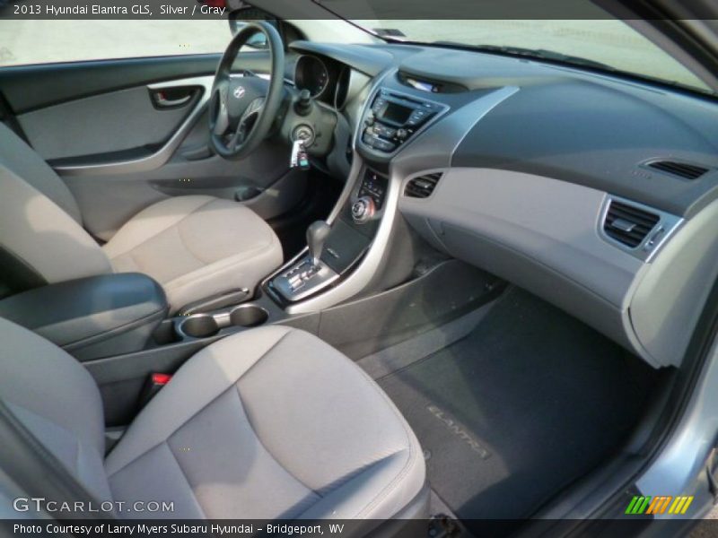 Silver / Gray 2013 Hyundai Elantra GLS