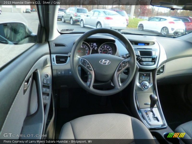 Silver / Gray 2013 Hyundai Elantra GLS