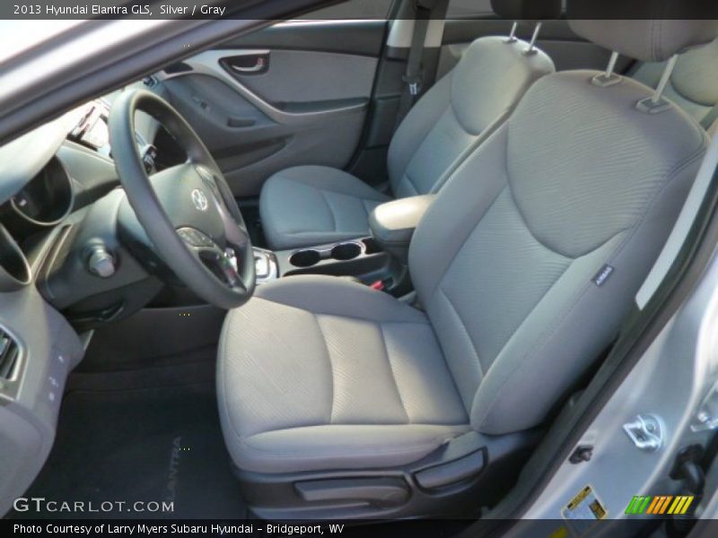 Silver / Gray 2013 Hyundai Elantra GLS