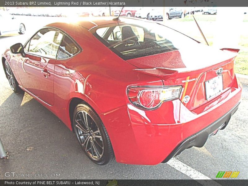 Lightning Red / Black Leather/Alcantara 2013 Subaru BRZ Limited
