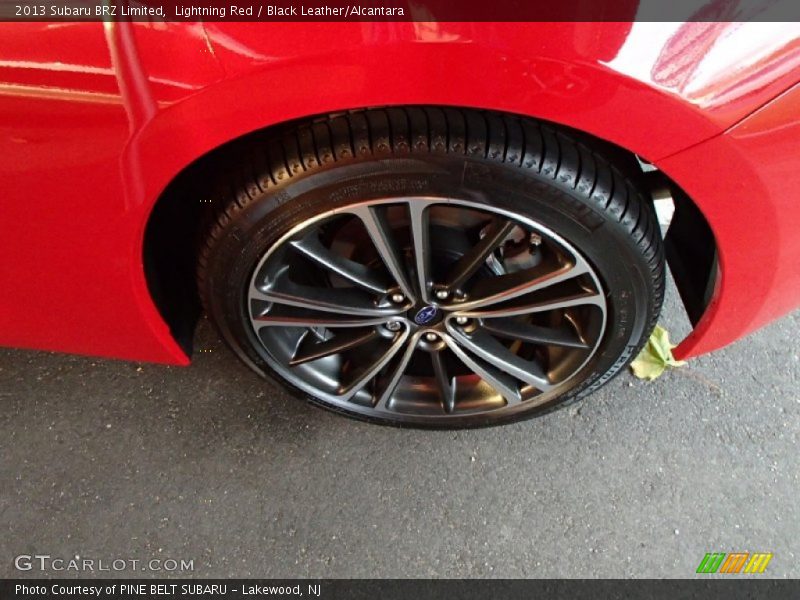 Lightning Red / Black Leather/Alcantara 2013 Subaru BRZ Limited