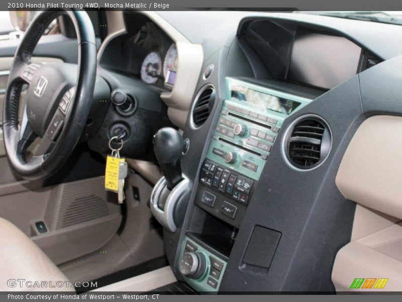 Mocha Metallic / Beige 2010 Honda Pilot Touring 4WD