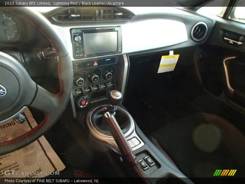 Lightning Red / Black Leather/Alcantara 2013 Subaru BRZ Limited