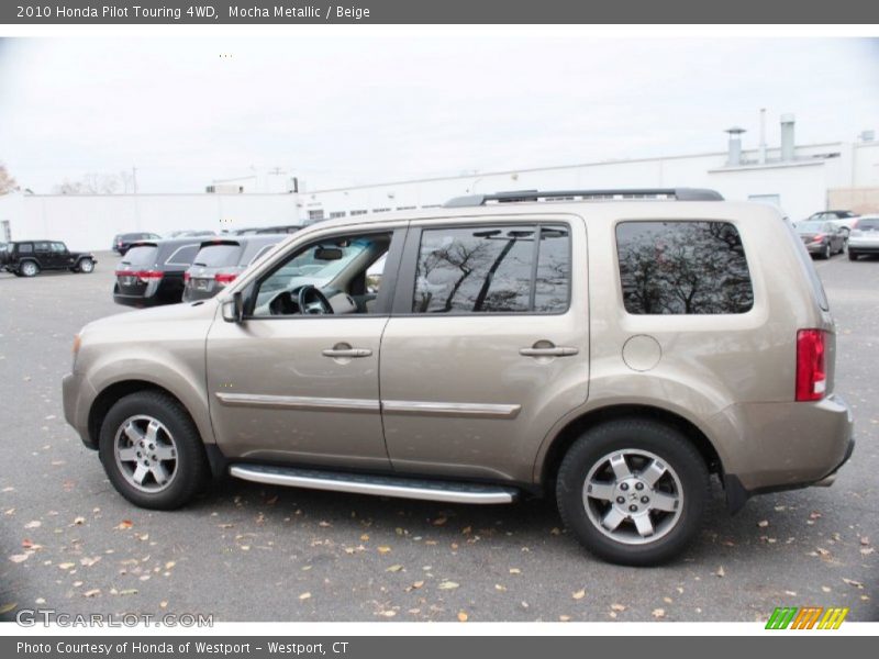 Mocha Metallic / Beige 2010 Honda Pilot Touring 4WD