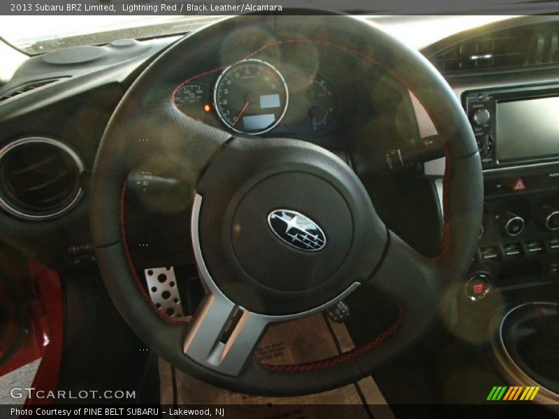 Lightning Red / Black Leather/Alcantara 2013 Subaru BRZ Limited