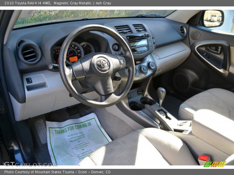 Magnetic Gray Metallic / Ash Gray 2010 Toyota RAV4 I4 4WD