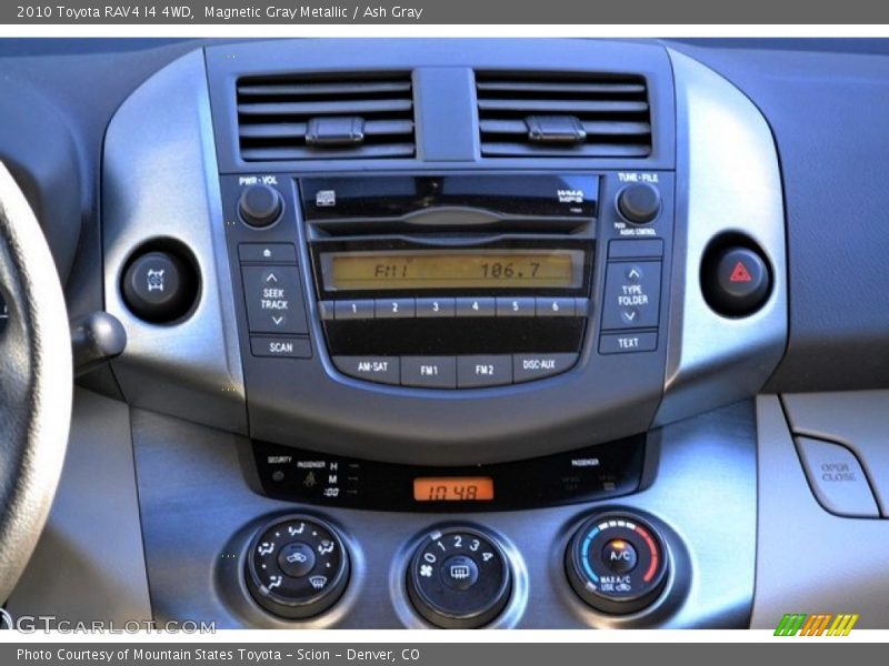 Magnetic Gray Metallic / Ash Gray 2010 Toyota RAV4 I4 4WD