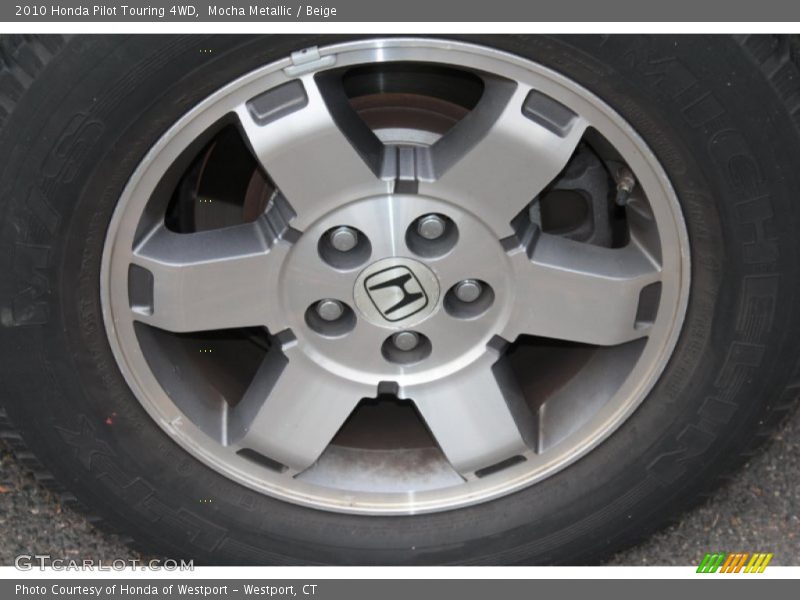 Mocha Metallic / Beige 2010 Honda Pilot Touring 4WD