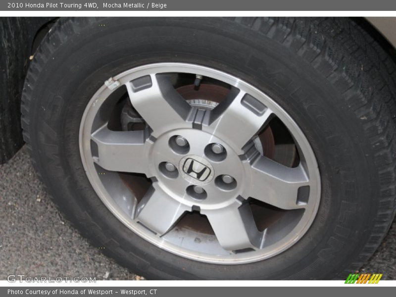 Mocha Metallic / Beige 2010 Honda Pilot Touring 4WD