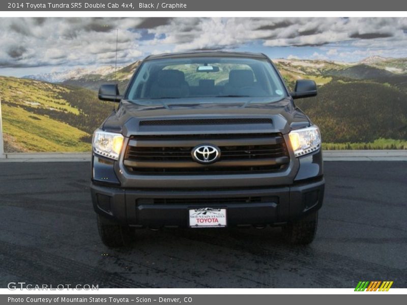 Black / Graphite 2014 Toyota Tundra SR5 Double Cab 4x4