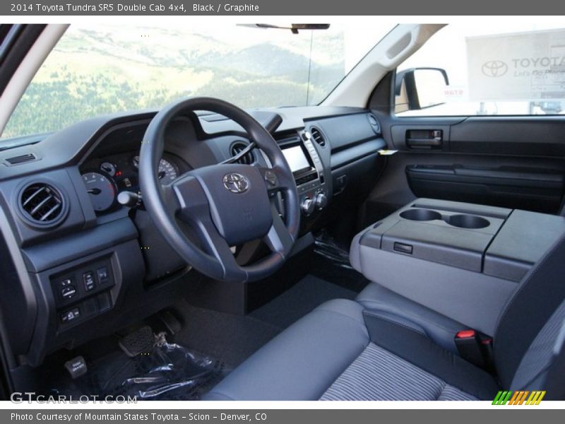 Black / Graphite 2014 Toyota Tundra SR5 Double Cab 4x4