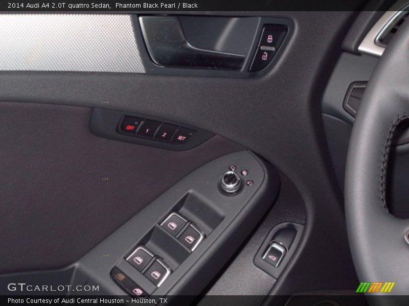 Phantom Black Pearl / Black 2014 Audi A4 2.0T quattro Sedan