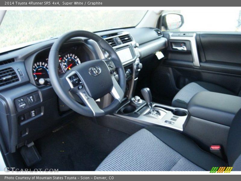 Super White / Graphite 2014 Toyota 4Runner SR5 4x4
