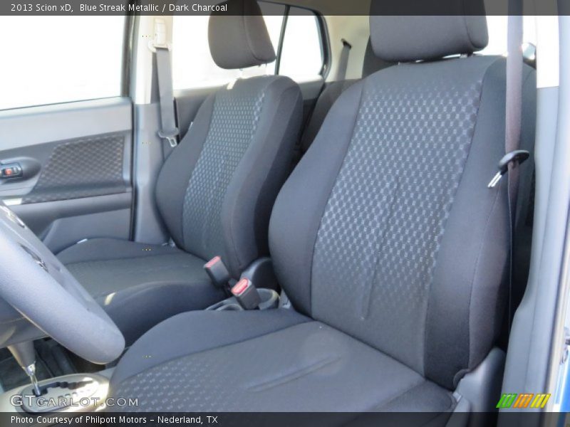 Blue Streak Metallic / Dark Charcoal 2013 Scion xD