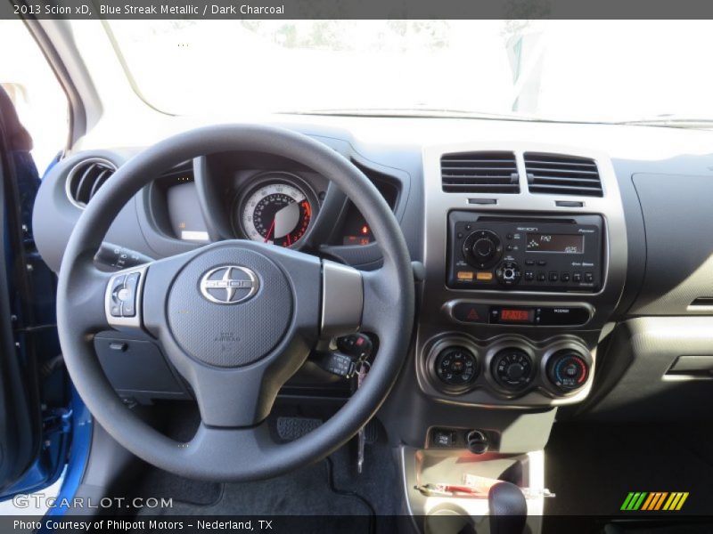 Blue Streak Metallic / Dark Charcoal 2013 Scion xD