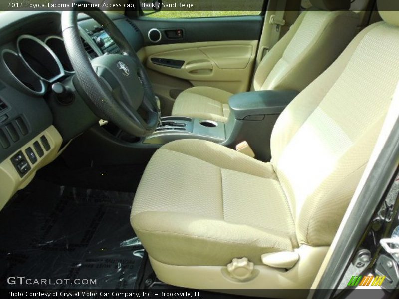 Black / Sand Beige 2012 Toyota Tacoma Prerunner Access cab