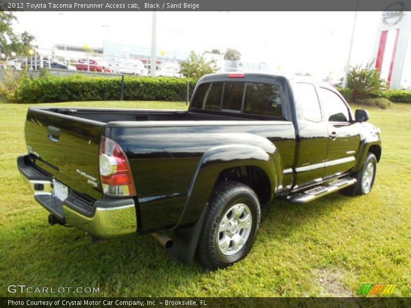 Black / Sand Beige 2012 Toyota Tacoma Prerunner Access cab