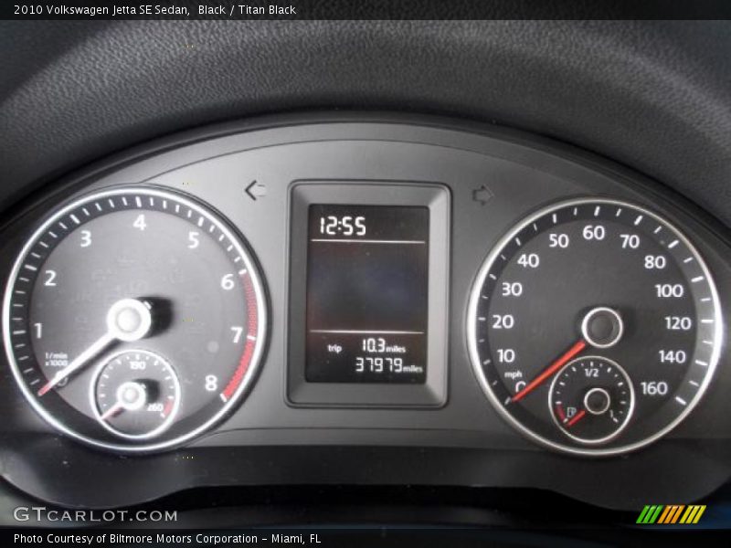 Black / Titan Black 2010 Volkswagen Jetta SE Sedan