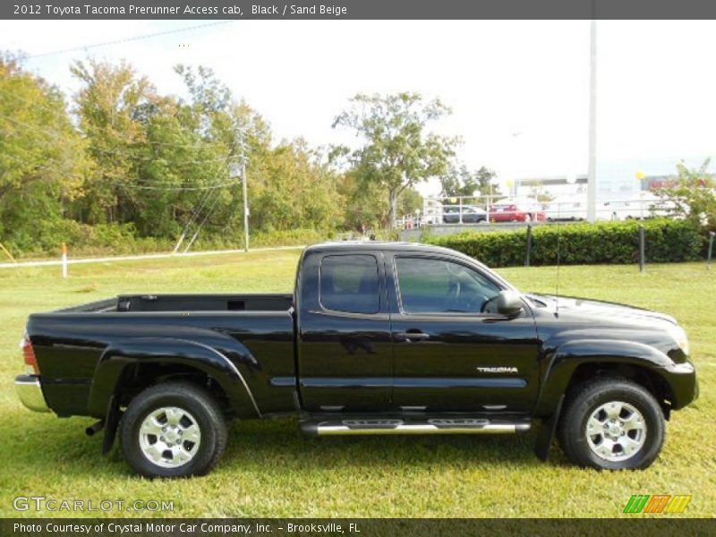 Black / Sand Beige 2012 Toyota Tacoma Prerunner Access cab