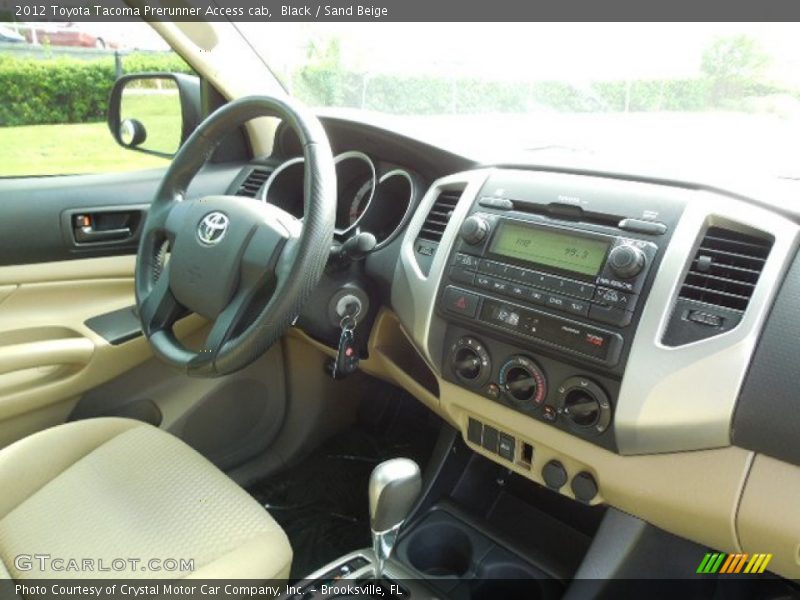 Black / Sand Beige 2012 Toyota Tacoma Prerunner Access cab