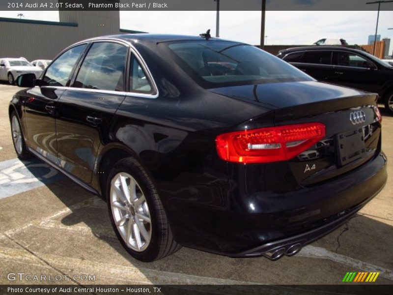 Phantom Black Pearl / Black 2014 Audi A4 2.0T Sedan