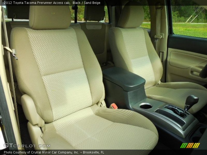 Black / Sand Beige 2012 Toyota Tacoma Prerunner Access cab