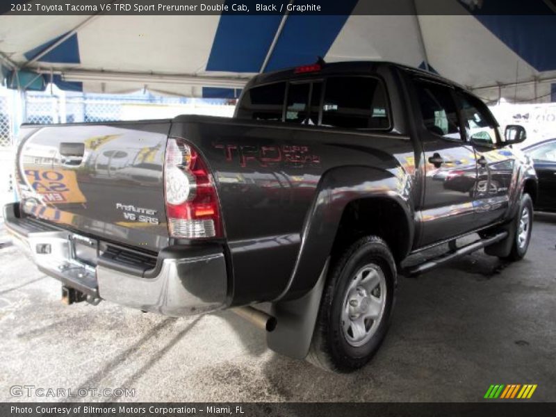 Black / Graphite 2012 Toyota Tacoma V6 TRD Sport Prerunner Double Cab