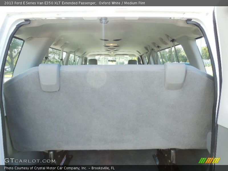 Oxford White / Medium Flint 2013 Ford E Series Van E350 XLT Extended Passenger