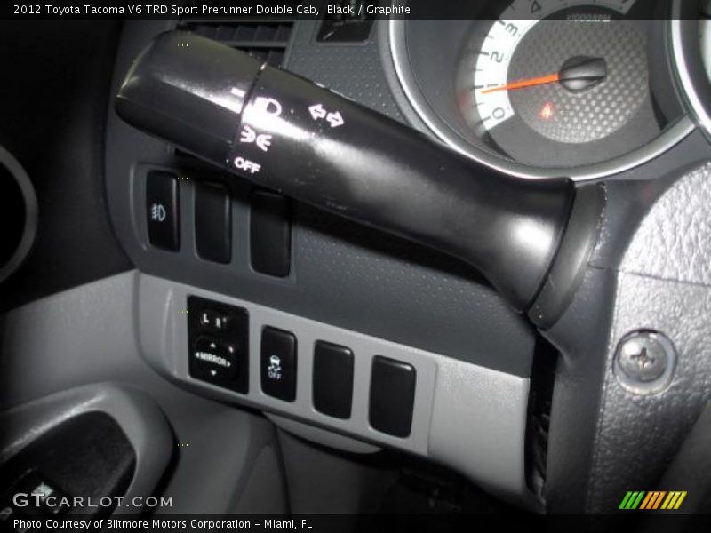 Black / Graphite 2012 Toyota Tacoma V6 TRD Sport Prerunner Double Cab