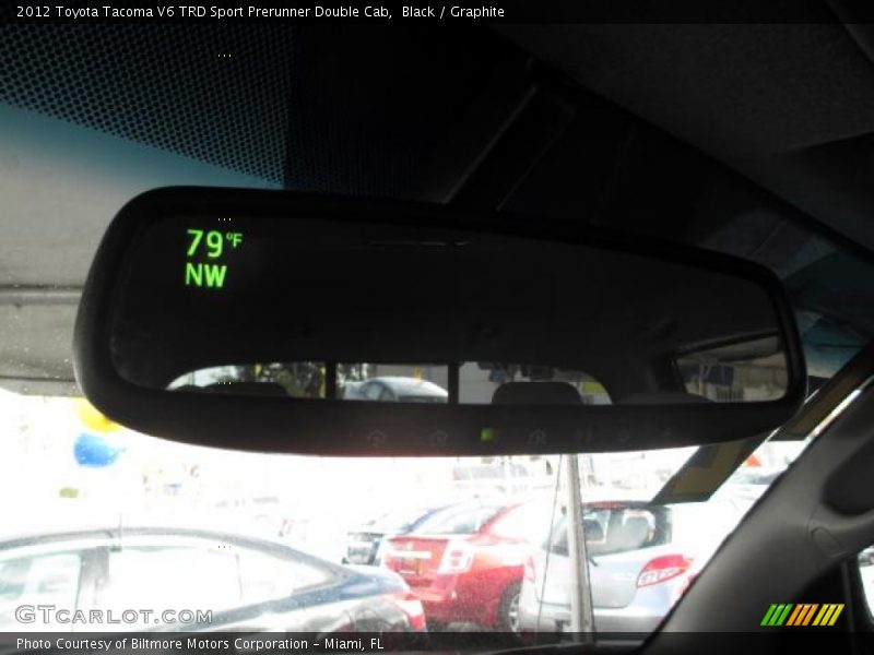 Black / Graphite 2012 Toyota Tacoma V6 TRD Sport Prerunner Double Cab