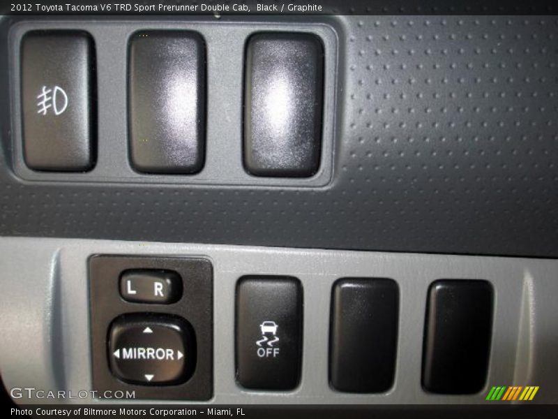 Black / Graphite 2012 Toyota Tacoma V6 TRD Sport Prerunner Double Cab