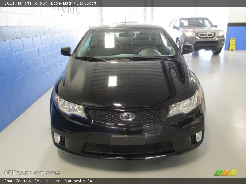 Ebony Black / Black Sport 2011 Kia Forte Koup SX