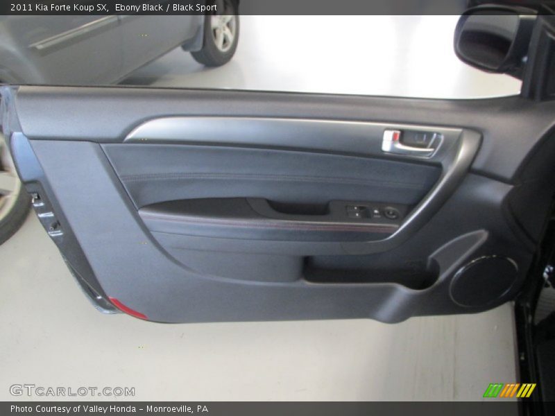 Ebony Black / Black Sport 2011 Kia Forte Koup SX