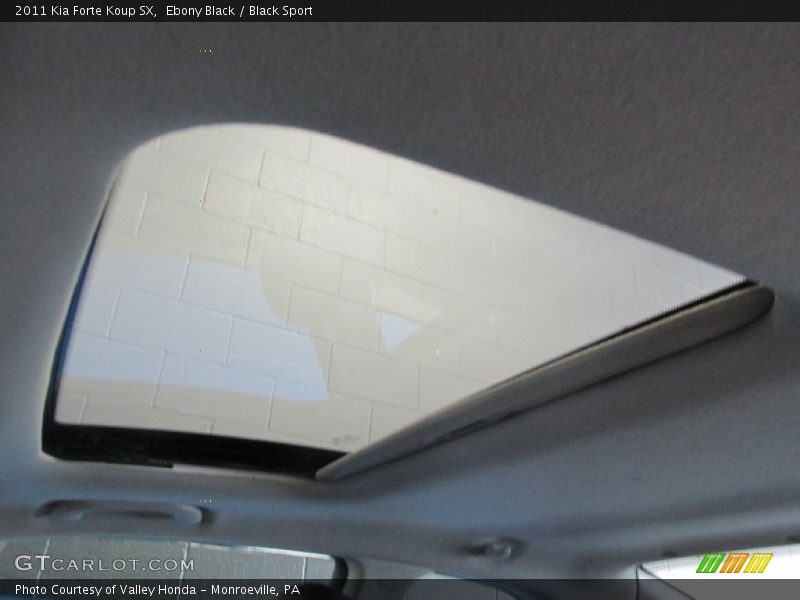 Ebony Black / Black Sport 2011 Kia Forte Koup SX