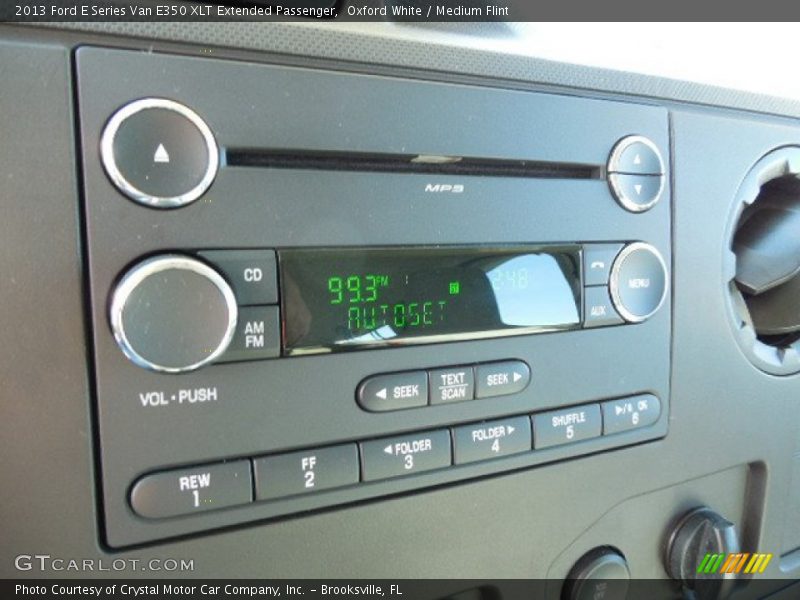 Oxford White / Medium Flint 2013 Ford E Series Van E350 XLT Extended Passenger